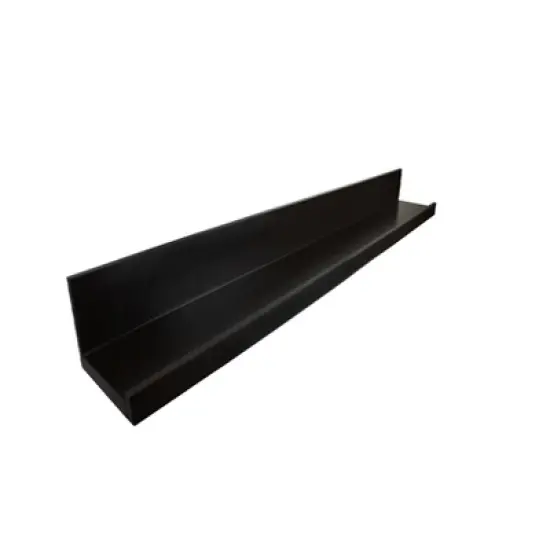 36" Picture Ledge Wall Shelf Black - Inplace image {2}