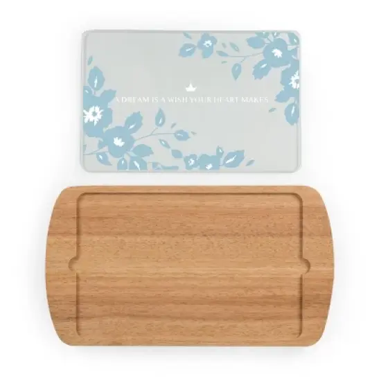 Toscana Disney Cinderella Billboard Glass Top Serving Tray image {2}