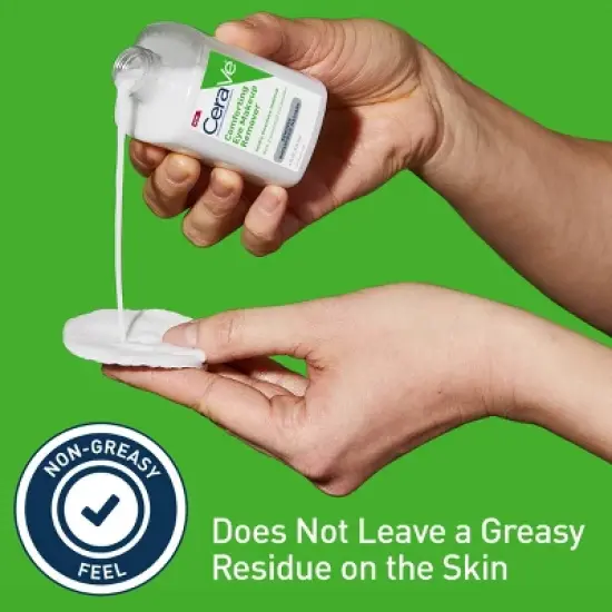 CeraVe Waterproof Liquid Eye Makeup Remover, Travel Size - 4 oz image {3}