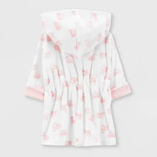 Carter's Just One You&reg; Baby Girls' Sheep Bath Robe - Pink image {1}