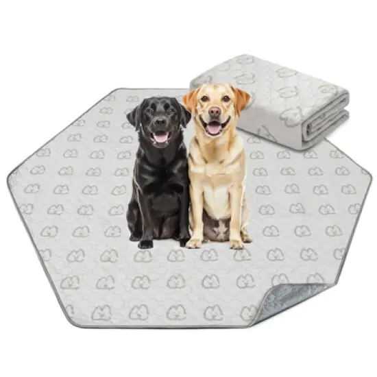 FXW Washable Pee Pads for Dogs, Puppy Pads with Super Absorbent, 1 Pack image {10}