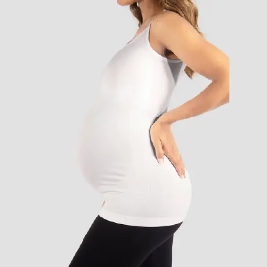 Belly Support Seamless Maternity Camisole - Isabel Maternity by Ingrid & Isabel&trade; image {3}
