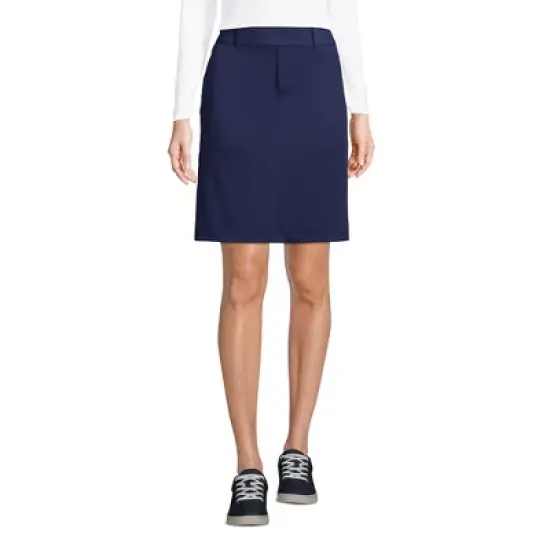 Lands' End Women's Lands' End Flex High Rise Pull On Skorts image {4}