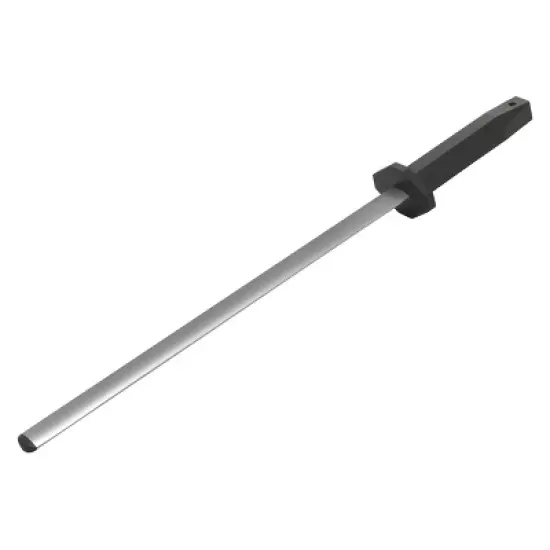 Winco Diamond Sharpening Steel, Oval, 12" image {2}