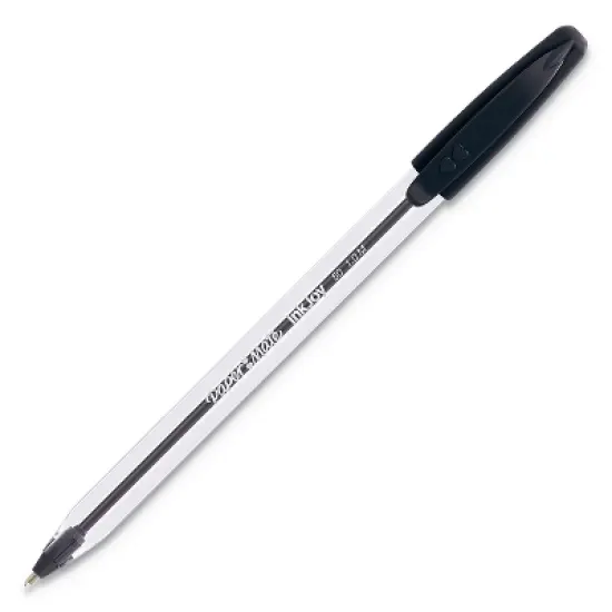 Paper Mate Pen 1.0mm Medium Point InkJoy 50ST 12/DZ Black 2013154 image {2}
