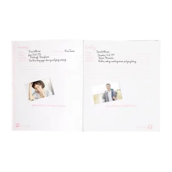 Pearhead Gingham Baby Memory Book image {2}