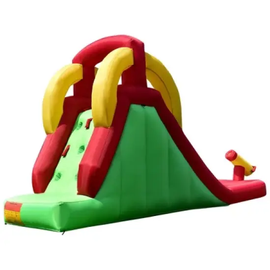 Costway Inflatable Moonwalk Water Slide Bounce House Bouncer Kids Jumper Climbing image {8}