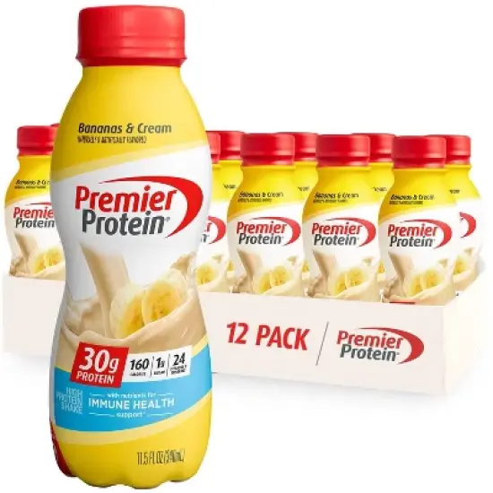 Premier Protein Nutritional Shake - Bananas & Cream image {7}