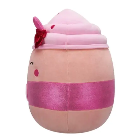 Squishmallows 14" Rosewater Latte Stuffed Animal: Food-Inspired Polyester Plush Toy image {5}