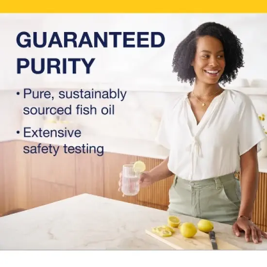 Metagenics OmegaGenics Fish Oil 720mg, High Potency Omega-3 EPA & DHA, Heart, Musculoskeletal & Immune Health Support, 120 Softgels image {4}