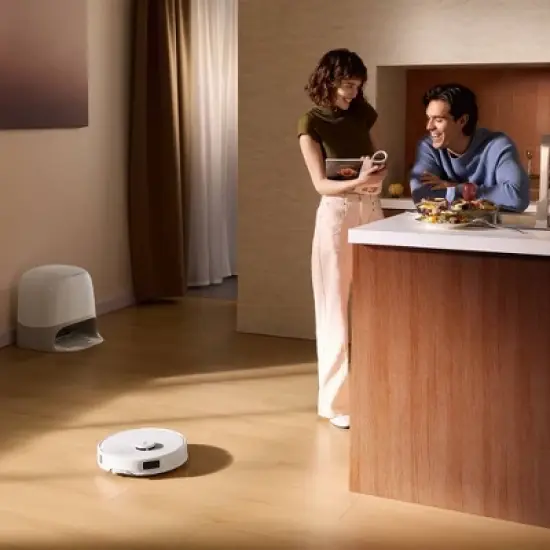 Roborock Qrevo Curv 5A1 Robot Vacuum and Mop with Zero-Tangling Design, FlexiArm Tech & Hands-Free Dock, Auto Mop Lifting, Pet Friendly image {17}