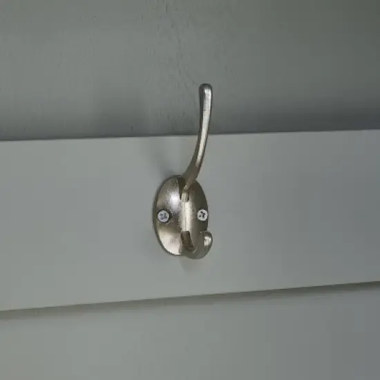 4pc Harper Entryway Set with Bench, Shelf and 2 Hall Trees - Crosley image {12}