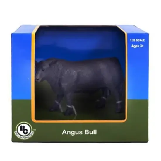 Big Country Toys 1/20 Scale Black Angus Bull 401 image {1}