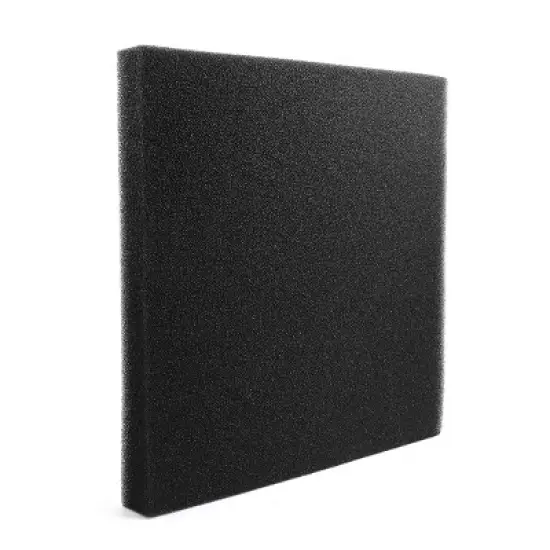 Unique Bargains Rectangular  Filter Sponge Media Pad for Betta Aquarium Black 17.7"x17.7" image {1}