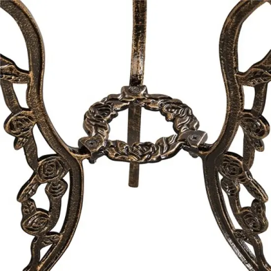 Yaheetech 3 Piece Patio Bistro Table Set for Garden Backyard image {8}