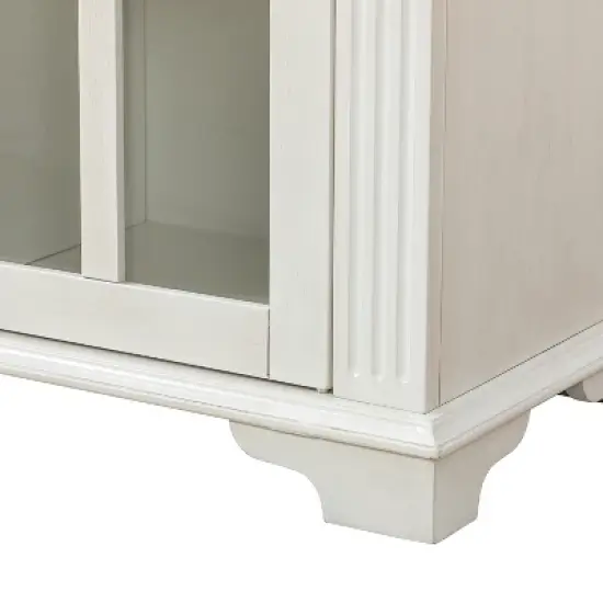 Cedric Living Room TV Stand for TVs up to 65" with 2 Drawers and shelf | KARAT HOME image {9}