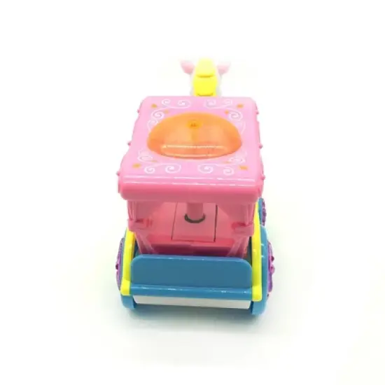 Insten Walking Princess Horse And Carriage With Lights And Sound image {2}