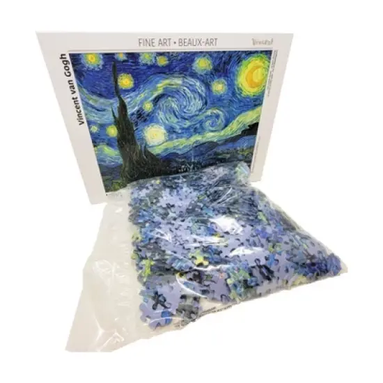EuroGraphics Vincent Van Gogh: Starry Night Jigsaw Puzzle - 1000pc image {4}