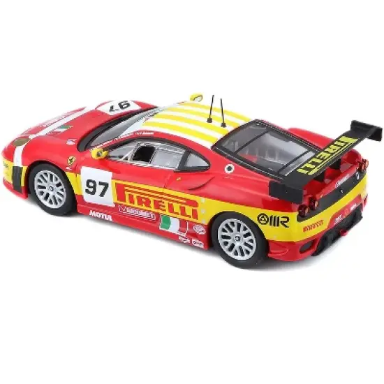 Ferrari F430 GTC #97 F. Babini - M. Malucelli - P. Ruberti 24 Hours of Le Mans (2008) 1/43 Diecast Model Car by Bburago image {2}