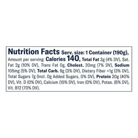 Chobani 20g Protein Greek Yogurt - 6.7oz image {5}