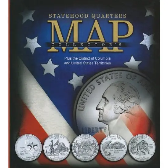 Statehood Quarters Collector's Map - (Hardcover) image {1}