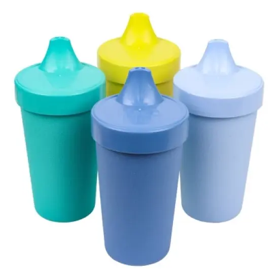 Re-Play 10 fl oz No-Spill Sippy Cups - Cove - 4pk image {4}