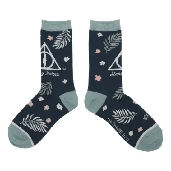 Harry Potter Home At Hogwarts 5-Pair Women's Casual Crew Socks image {5}