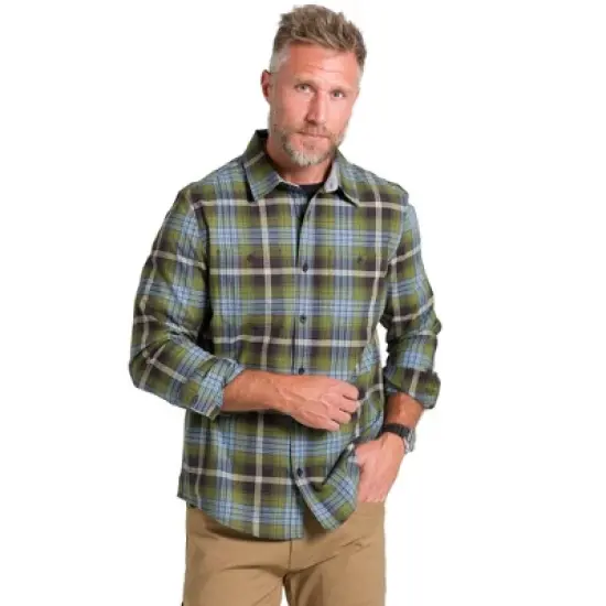 Jockey Men's Outdoors Long Sleeve Woven Button-Up Shirt image {6}
