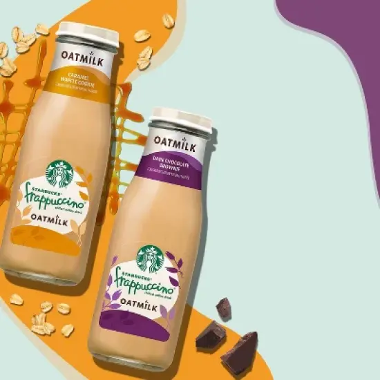 Starbucks Frappuccino Oatmilk Caramel Waffle Cookie Coffee Drink - 13.7 fl oz Bottle image {2}