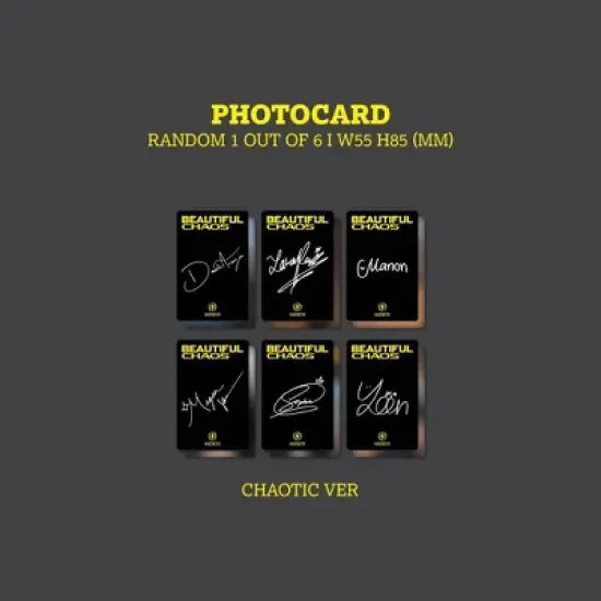 KATSEYE - BEAUTIFUL CHAOS (Chaotic Version) (Target Exclusive, CD) image {5}