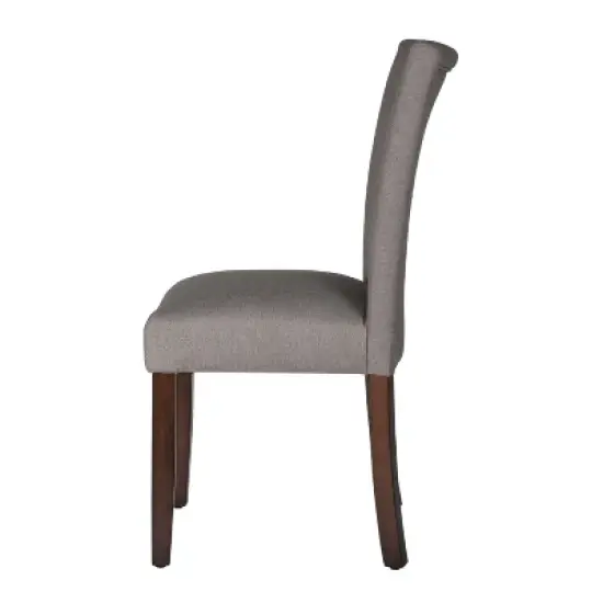 Parsons Chair with Espresso Leg - HomePop image {5}