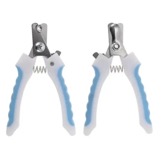 Unique Bargains Durable Straight Handle Pet Nail Clippers 4.72"x2.76" 1 Pc image {4}