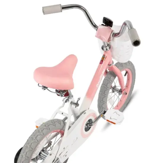JOYSTAR Vintage Kids Bike with Training Wheels & Basket image {3}