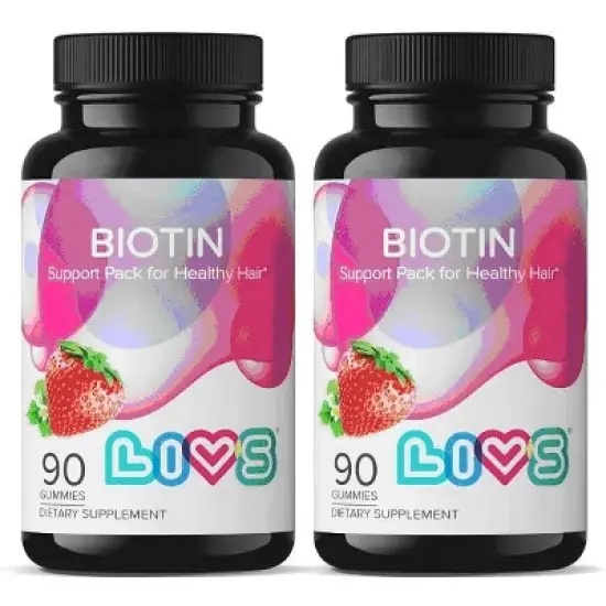 LIVS Gummies Biotin (10,000 mcg) image {7}