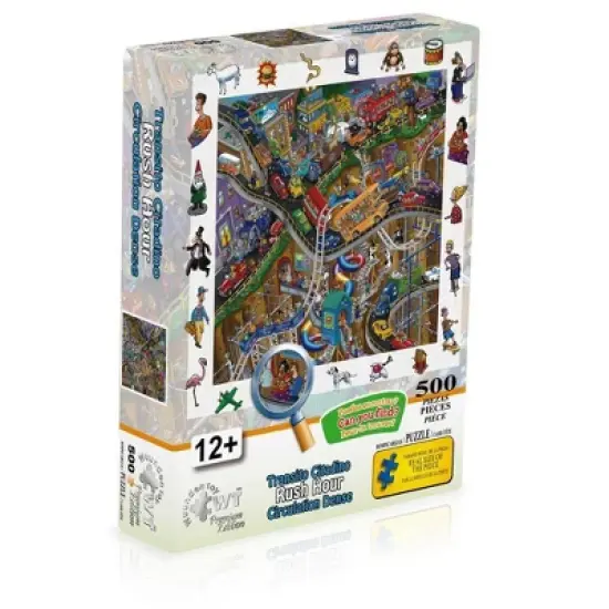 Wuundentoy Premium Edition: City Transit Jigsaw Puzzle - 500pc image {2}