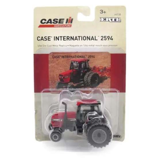 ERTL 1/64 Case IH 2594 Cab Tractor with Rear Duals 44138 image {3}