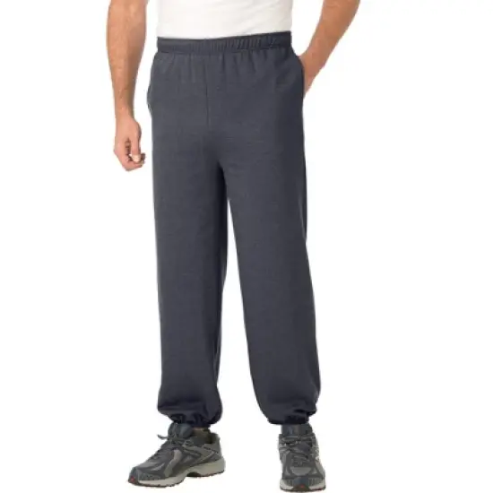 KingSize Men's Big & Tall Fleece Elastic Cuff Sweatpants image {1}