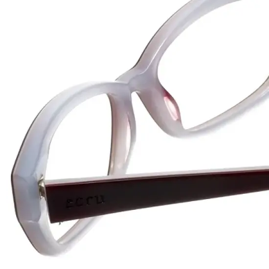 Ecru Bowie Designer Acetate Reading Glasses image {3}