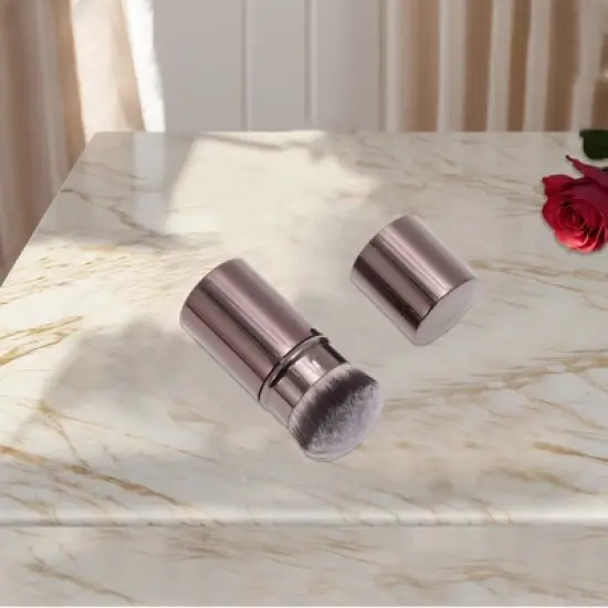 Unique Bargains Durable Foundation Brush Brown 1 Pc image {3}