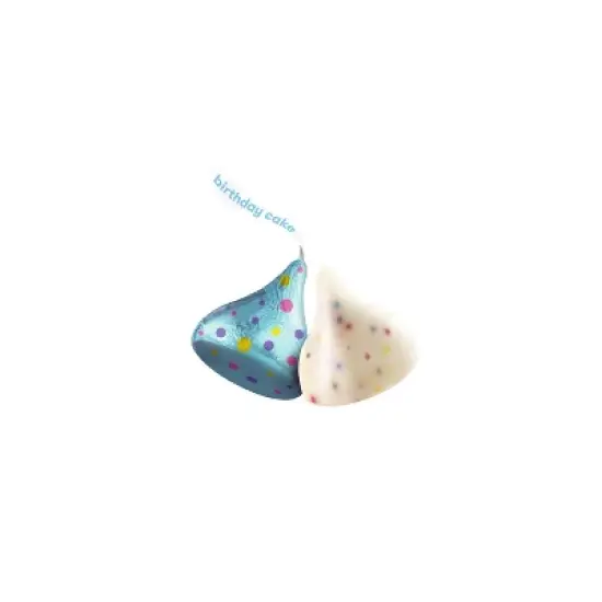 HERSHEY'S Birthday Cake Kisses Share Size - 10oz image {4}