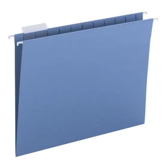Smead Hanging File Folder with Tab, 1/5-Cut Adjustable Tab, Letter Size, 25 per Box image {10}