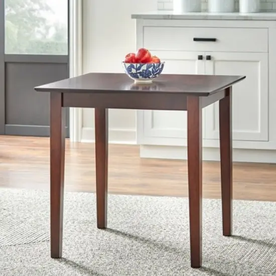 3pc Newark Parson Dining Set Espresso - Buylateral image {2}