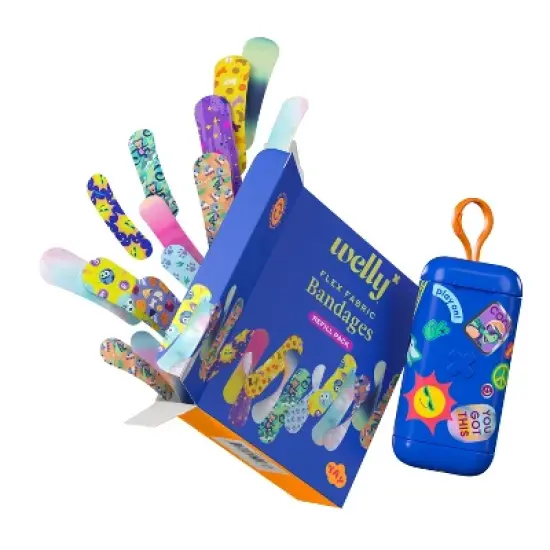 Welly Clip 'N' Go Tin & Refill Pack image {1}