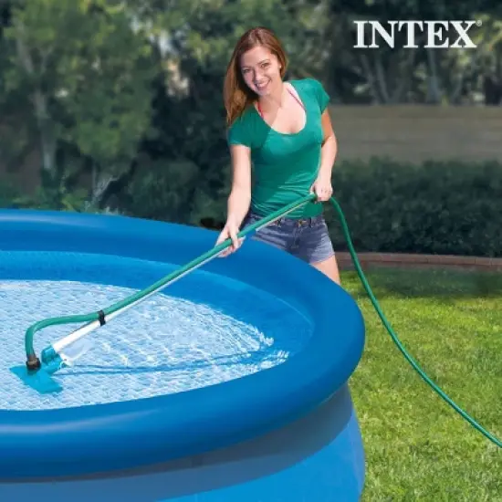 Intex 28002E Cleaning Maintenance Swimming Pool Kit with Vacuum, Surface Skimmer, and Telescoping Pole for Above Ground Pools (Pool Sold Separately) image {4}