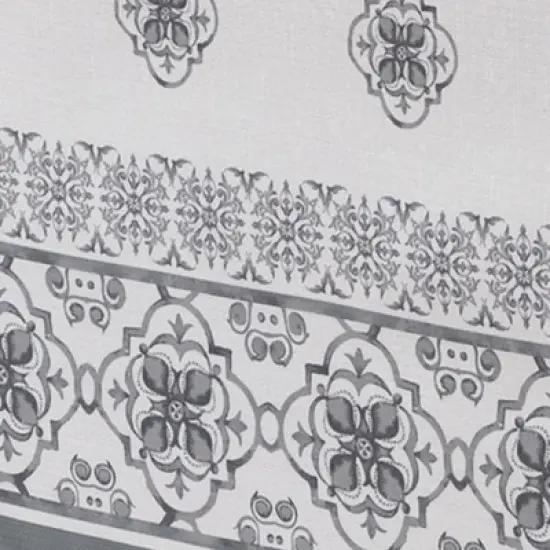 Amani Tile Double Border Tablecloth - Elrene Home Fashions image {2}