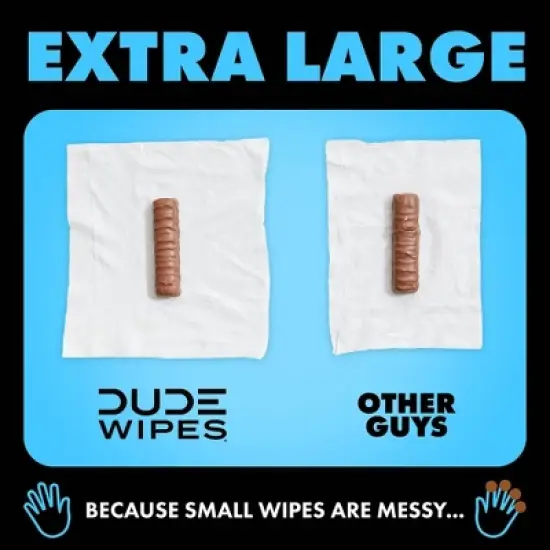Dude Wipes Fragrance Free Flushable Wipes - 8pk/48ct image {6}