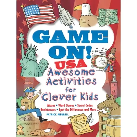 Game On! USA - (Dover Kids Activity Books: U.S.A.) by  Patrick Merrell (Paperback) image {1}