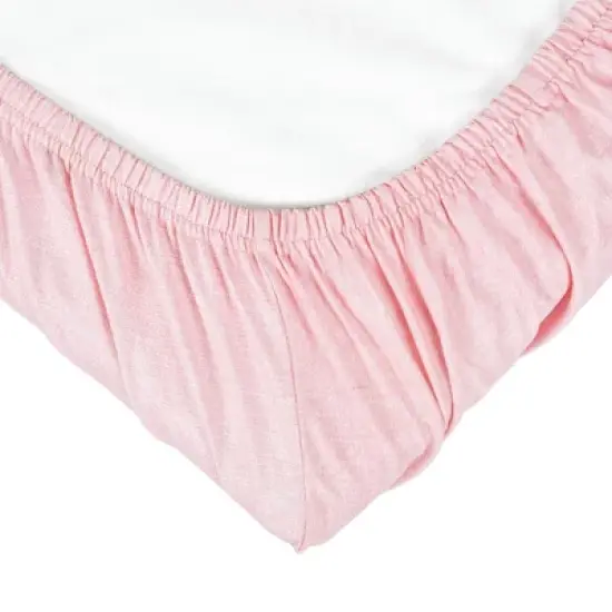 Lush D&eacute;cor Unicorn Heart Rainbow Star Organic Cotton Changing Pad Cover - 2pk image {4}