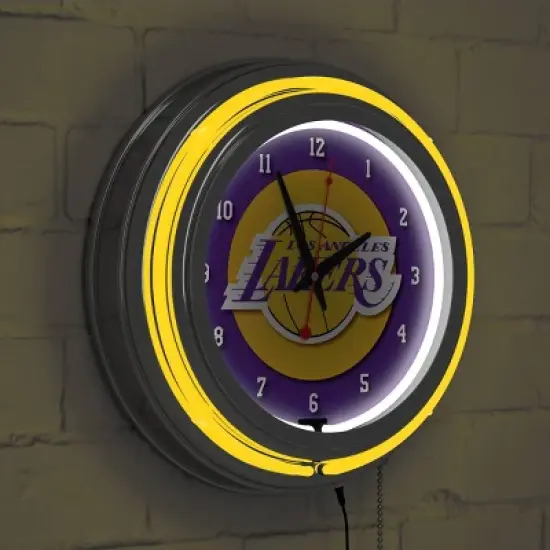 NBA Los Angeles Lakers Team Logo Wall Clock image {3}