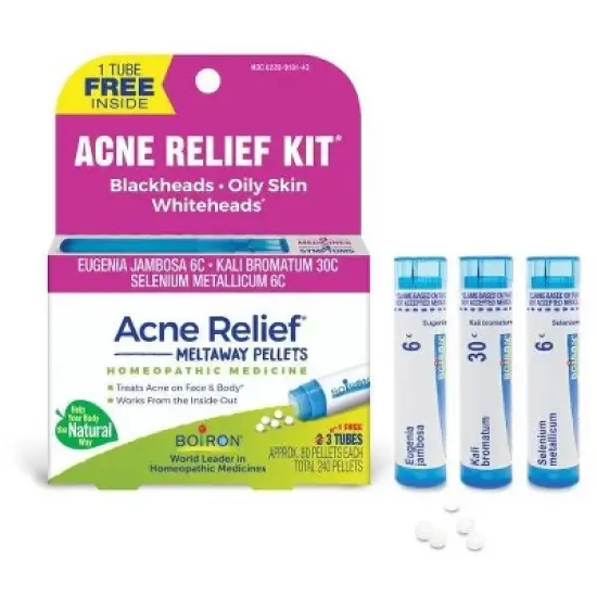Acne Relief 3 MDT by Boiron Homeopathic Medicine For Acne Relief  -  240 Pellets image {14}